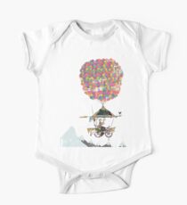 Riding A Bicycle Through The Mountains One Piece - Short Sleeve