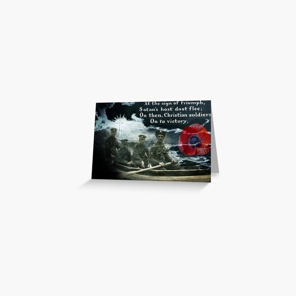 We Shall Remember Them Greeting Card