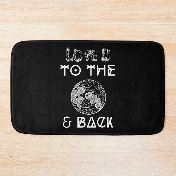 Item preview, Love You To The Moon And Back White designed and sold by itismimi.