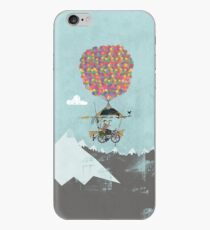 Riding A Bicycle Through The Mountains iPhone Case