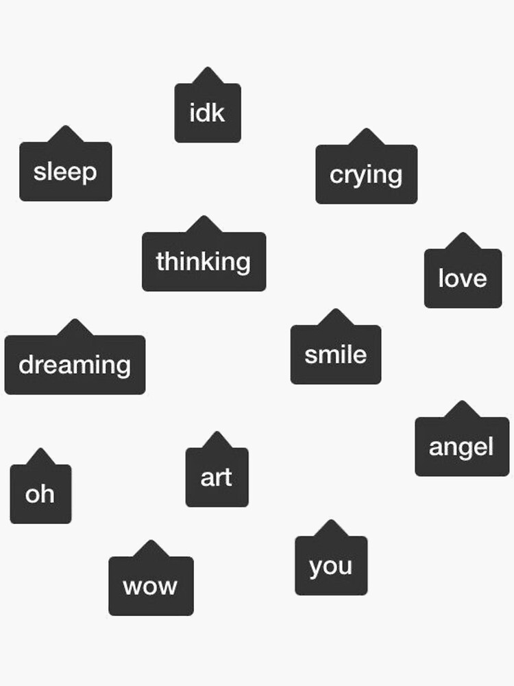 "Instagram Tag Sticker Pack" Sticker by alanxshby Redbubble