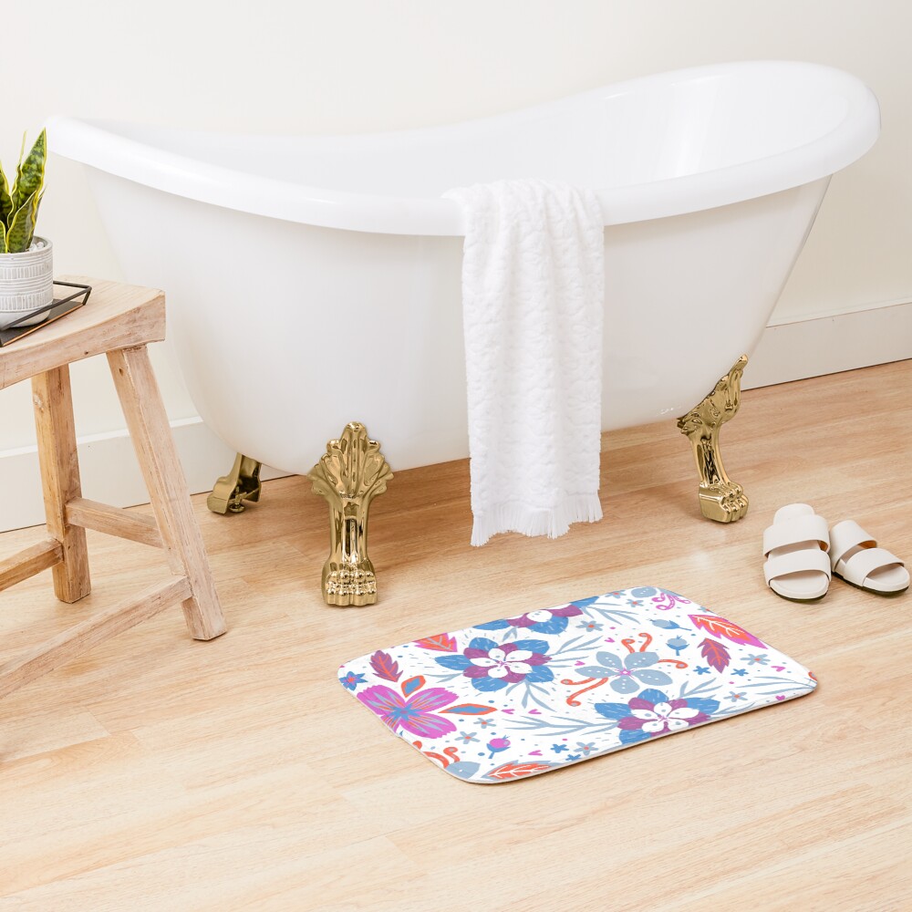 Item preview, Bath Mat designed and sold by patternprint1.