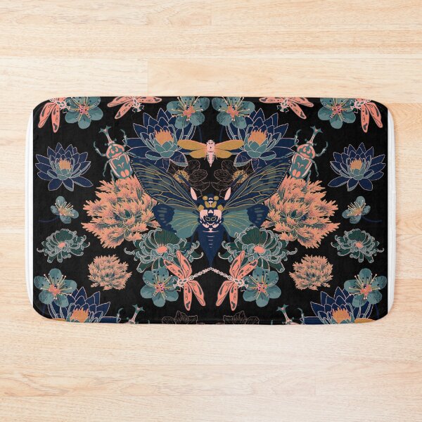Item preview, Symmetrical floral pattern designed and sold by Chelsea Swan.