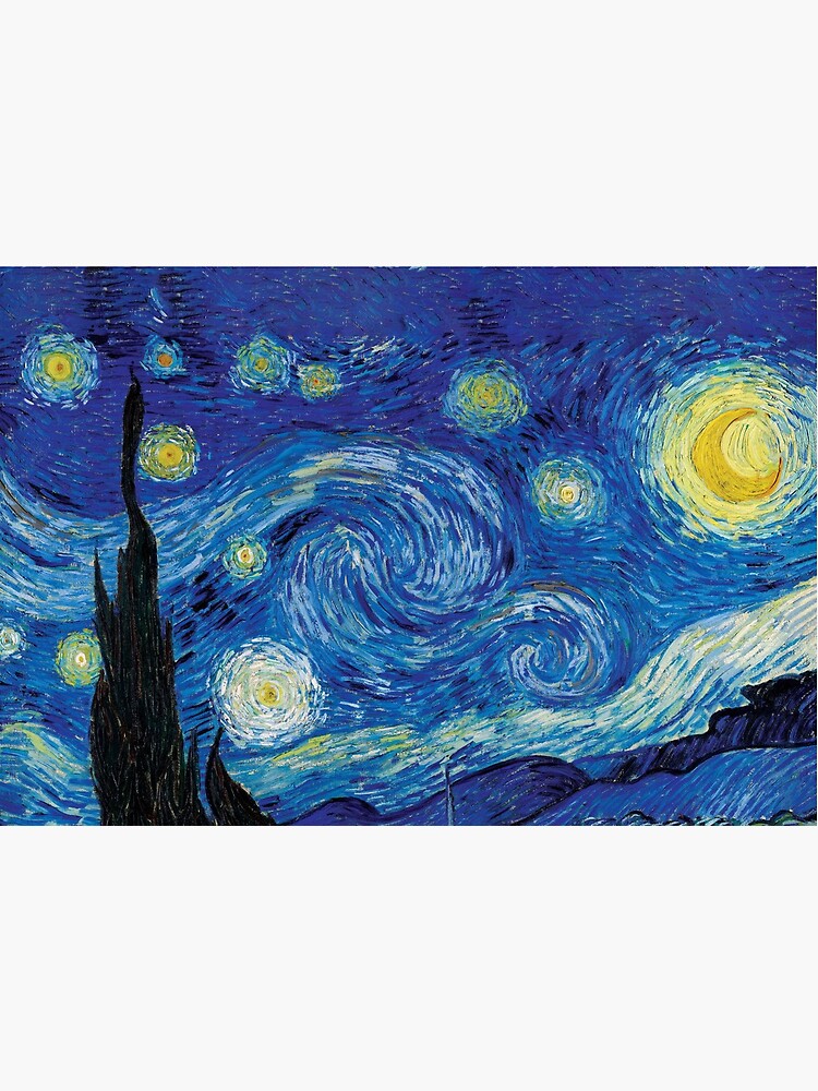 Thumbnail 5 of 5, Mask, Vincent Van Gogh - Starry Night designed and sold by AbidingCharm.