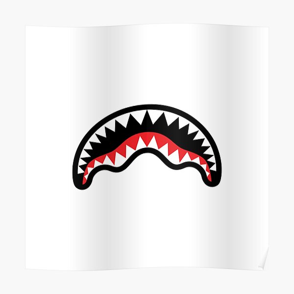 Bape Shark Art - Supreme Poster Bape Vans Bape Poster Supreme Wall Art  Sneaker Art Kaws Poster Supreme Print Bape Art Bathing Ape…