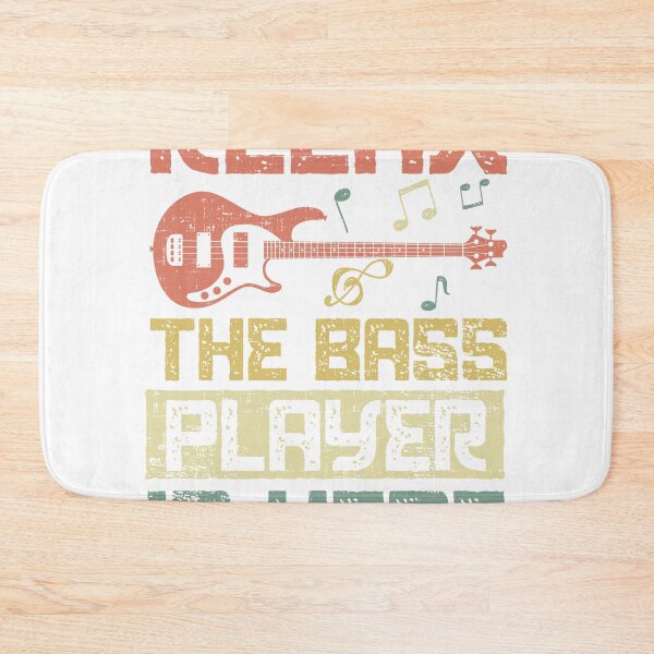 Item preview, Relax The Bass Player is Here Fun Music Gift Design product designed and sold by Lisbob.