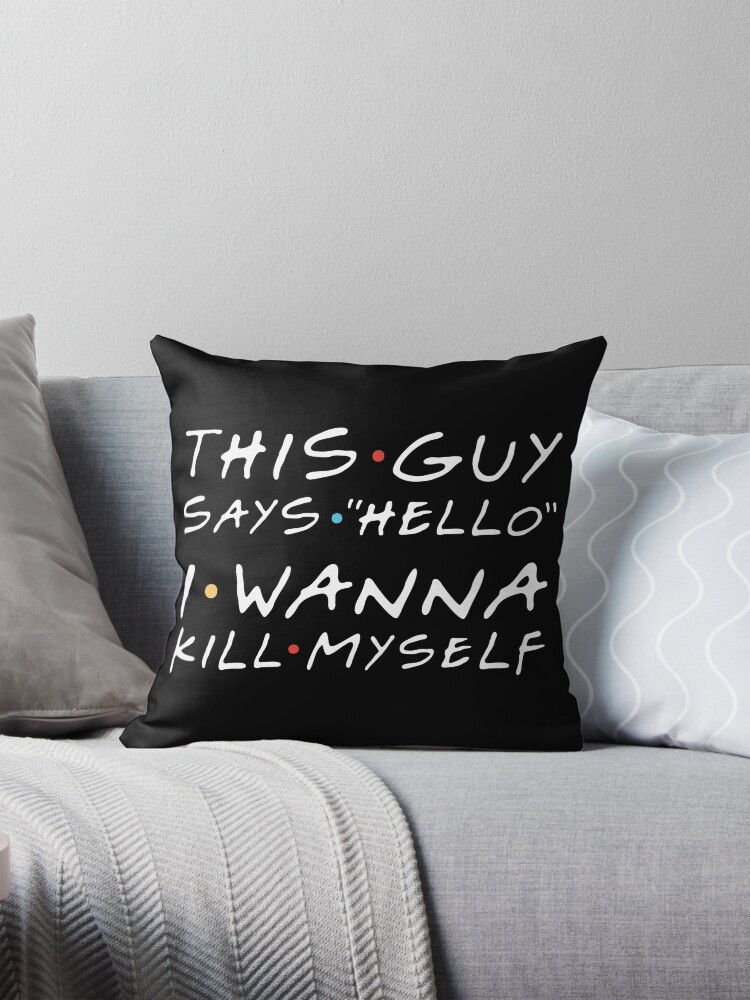 Joey tribbiani pillow hotsell