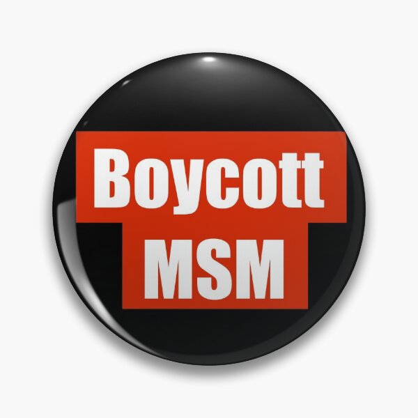 Item preview, Boycott MSM designed and sold by miniverdesigns.