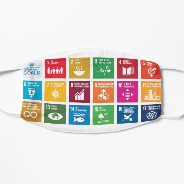 The Sustainable Development Goals - English Version (All profits are for a reforestation project.) Mask