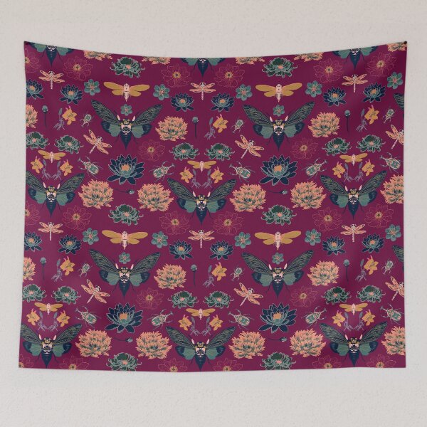 Item preview, Bold floral pattern designed and sold by Chelsea Swan.