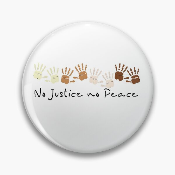 Item preview, no justice no peace designed and sold by Skeptikon.