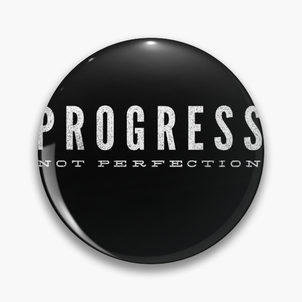 Item preview, Progress Not Perfection designed and sold by VerbalTeeStore.