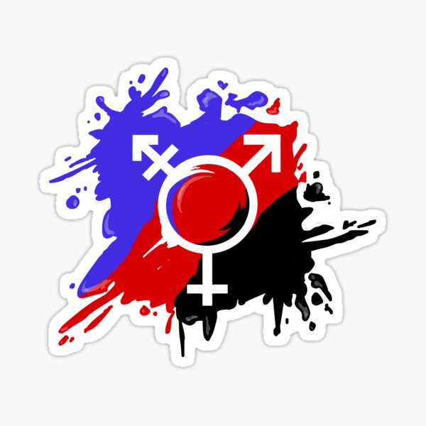 Polyamorist trans Sticker