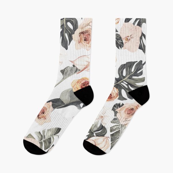 Item preview, Terracotta Khaki Floral Tropical Pattern designed and sold by junkydotcom.