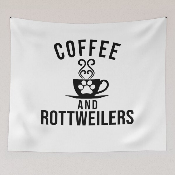 Item preview, coffee and rottweilers gifts designed and sold by alaechamlal.