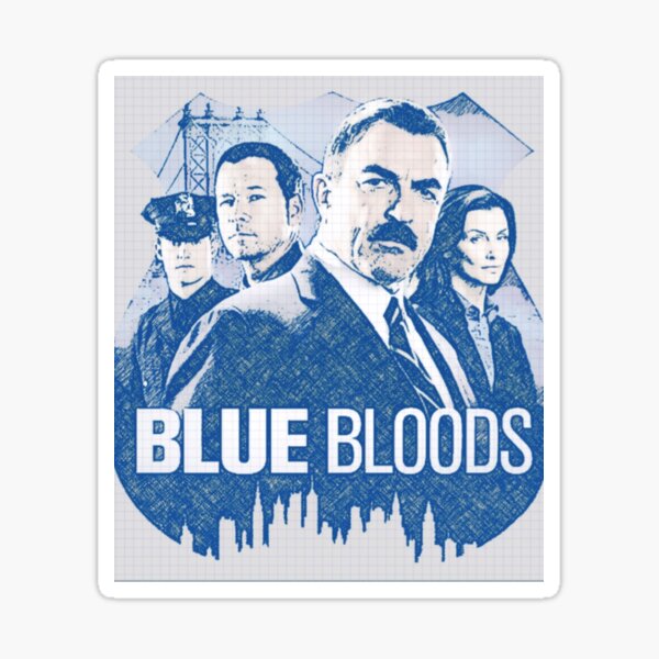 Blaues Blut. Sticker