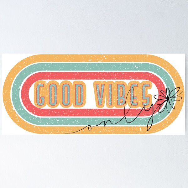 Item preview, Good Vibes Only 80's vibe  designed and sold by natsukojewelry.