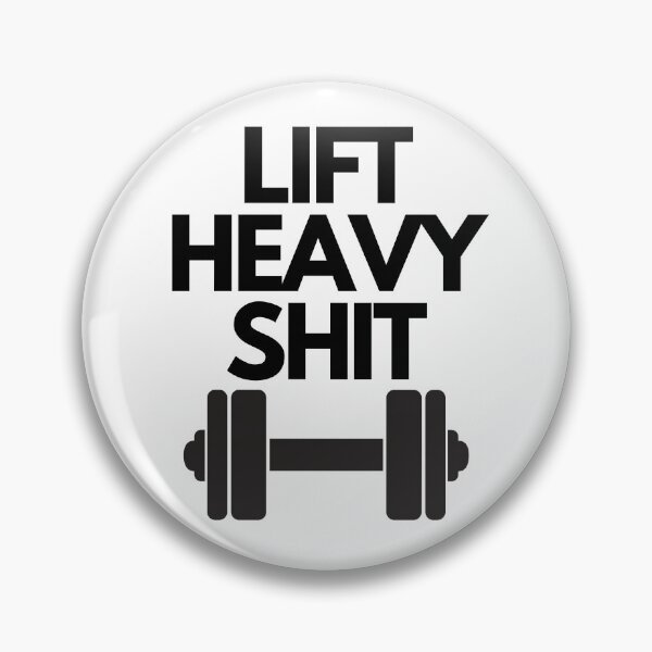 Item preview, Gym Motivation Lift Heavy Shit designed and sold by JustCreativity.