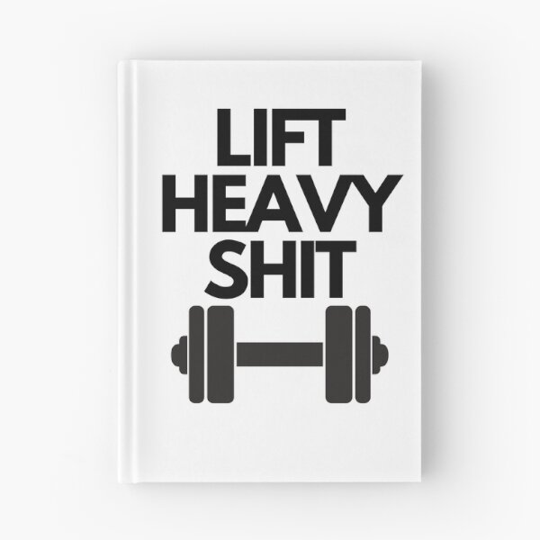 Item preview, Gym Motivation Lift Heavy Shit designed and sold by JustCreativity.