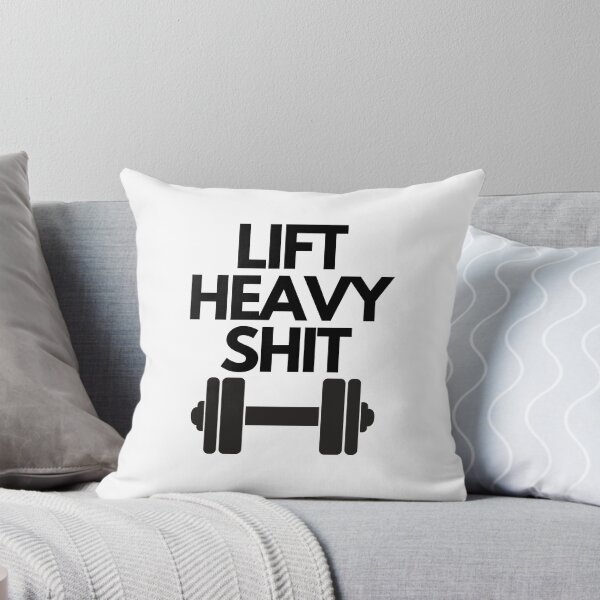 Item preview, Gym Motivation Lift Heavy Shit designed and sold by JustCreativity.