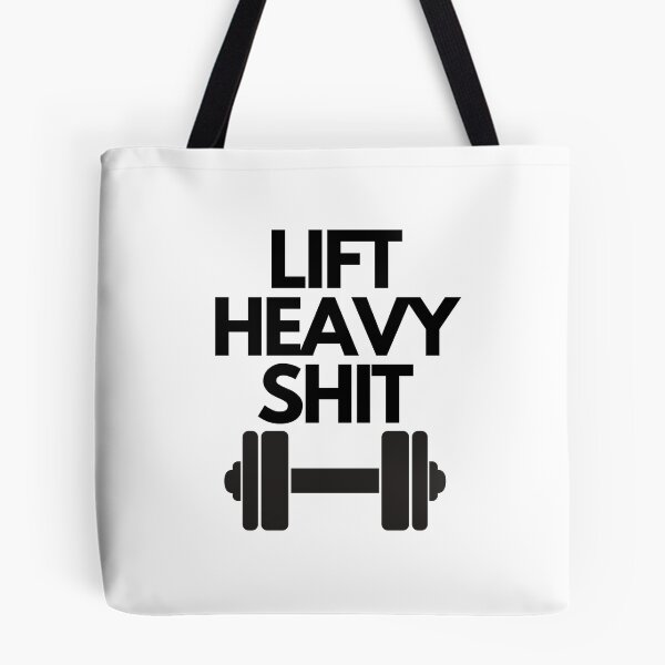 Item preview, Gym Motivation Lift Heavy Shit designed and sold by JustCreativity.