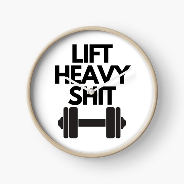 Item preview, Gym Motivation Lift Heavy Shit designed and sold by JustCreativity.