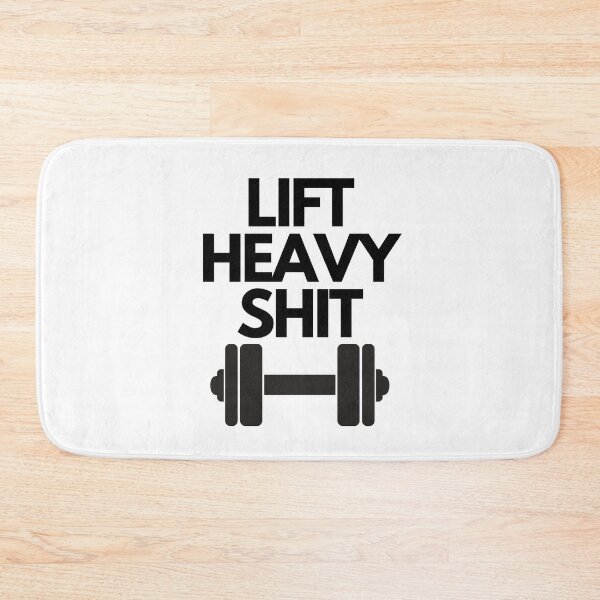 Item preview, Gym Motivation Lift Heavy Shit designed and sold by JustCreativity.