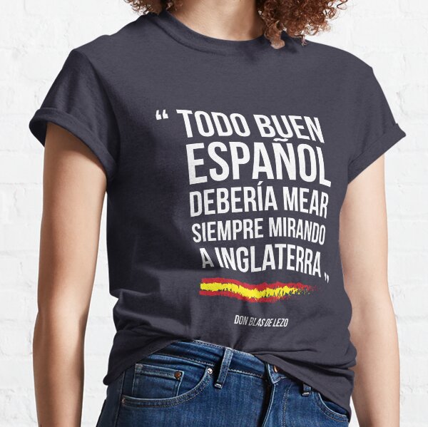 Blas de Lezo, words Classic T-Shirt