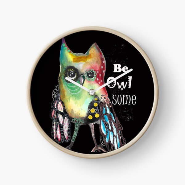 Owlsome Clock