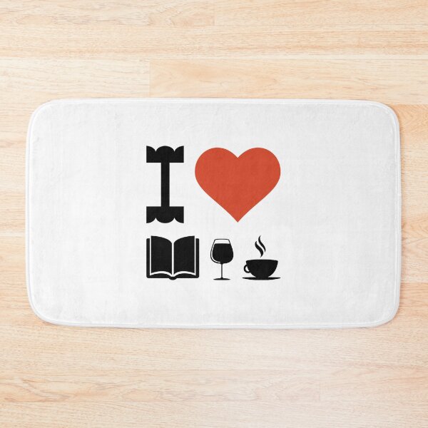 Item preview, Funny Coffee Books and Wine Lover Novelty print designed and sold by jakehughes2015.