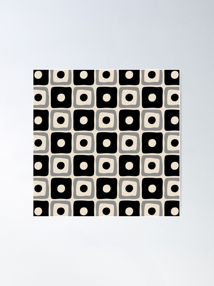 Small Dot Pattern Pillow - Eames Office