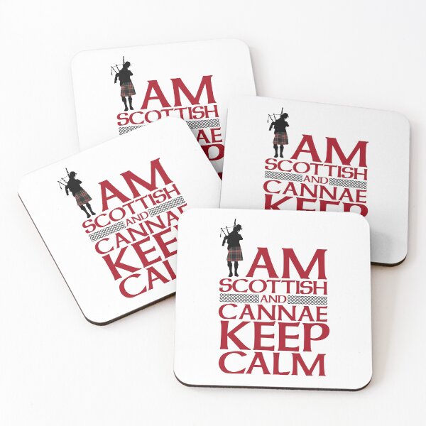 Item preview, I Am Scottish And Cannae Keep Calm - funny joke Scots design designed and sold by BossyBrit.
