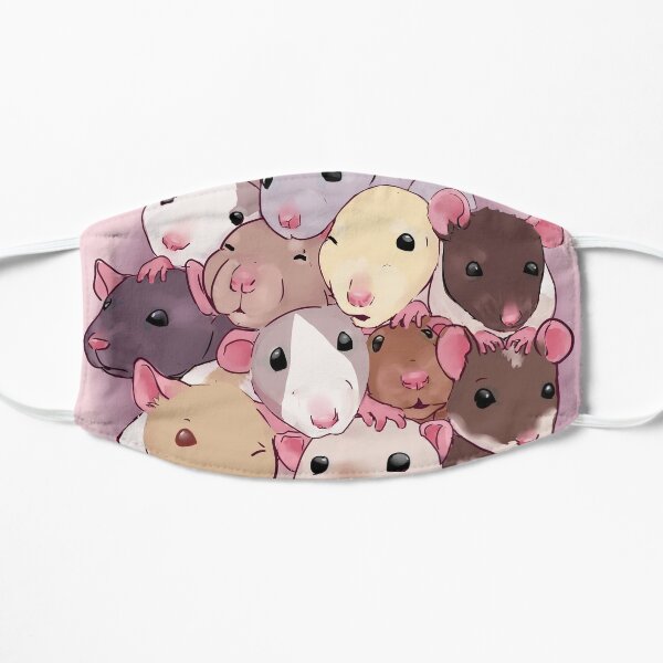 Rat Pile Flat Mask