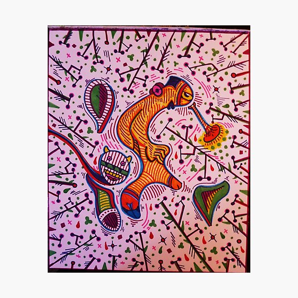 joan miro in hell Photographic Print