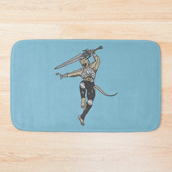 Item preview, Warrior Cat With Sword designed and sold by Rott515.