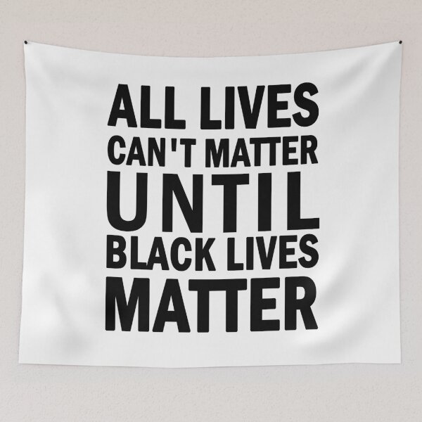 Item preview, All lives cant matter until black lives matter designed and sold by ValentinaHramov.