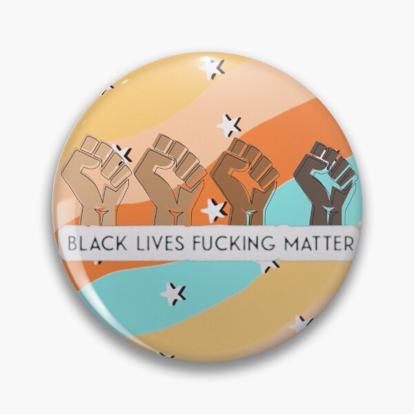 Item preview, black lives fucking matter sticker designed and sold by monikizz.