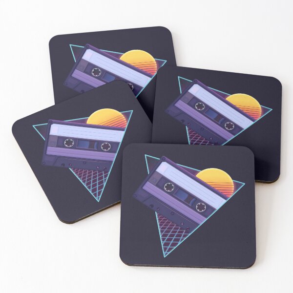 Item preview, Synthwave Cassette Tape Design designed and sold by teigheart.