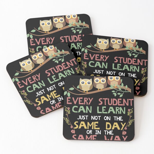 Item preview, Everyone Can Learn Just Not Same Day Gift Design Idea design designed and sold by Lisbob.