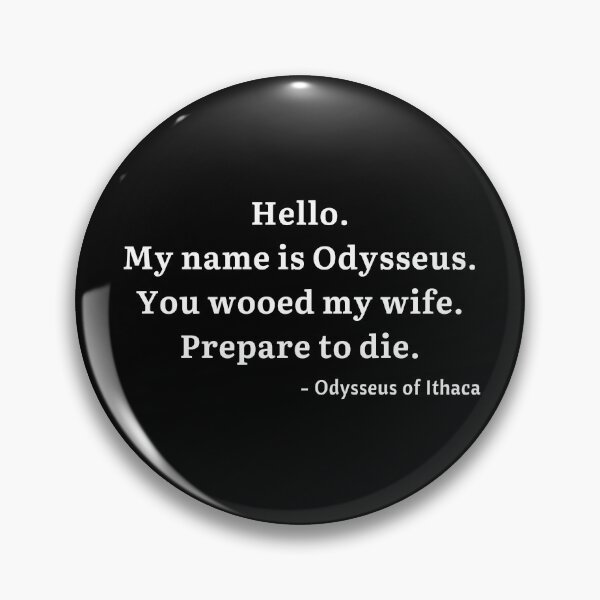Item preview, My Name Is Odysseus Of Ithaca designed and sold by Legit Hooligan.