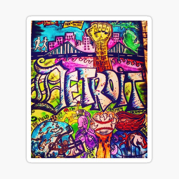 Detroit Stolz Sticker