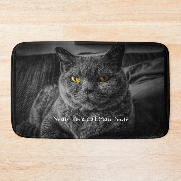 Item preview, Cat Man, Dude! designed and sold by ALifeSavored.