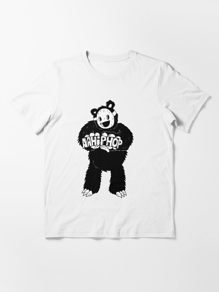 Alternate view of AAHIPHOP Love/Hate Bear Essential T-Shirt