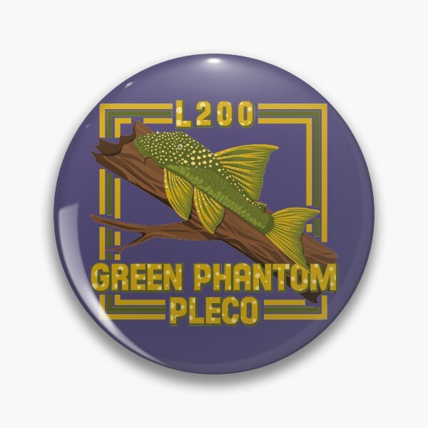 Item preview, Green Phantom Pleco L200 Suckermouth Pleco Aquarium Fish Merch designed and sold by TheAplus.