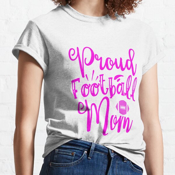 Super Cool Football Mom Shirts | Funny Football Mom Gift Silver / M