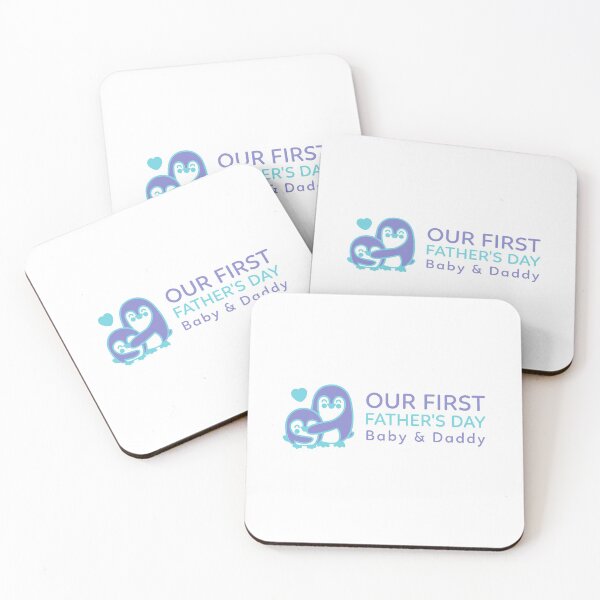 Item preview, Baby and Daddy's first father's day designed and sold by PaperDreamPod.