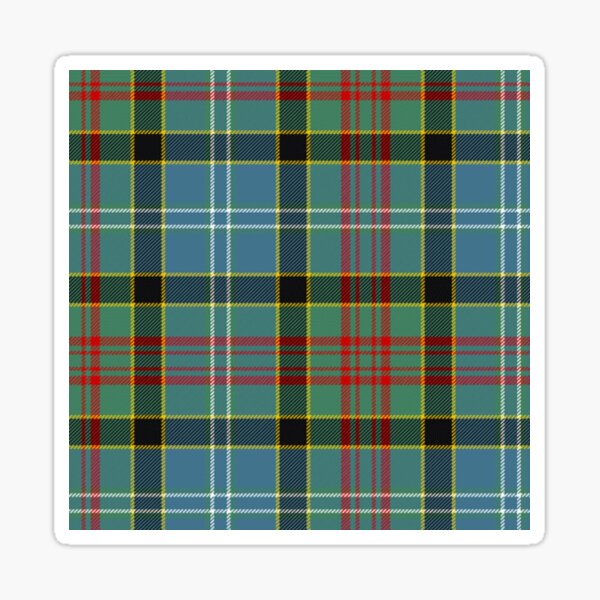 Clan Caldwell Tartan Sticker