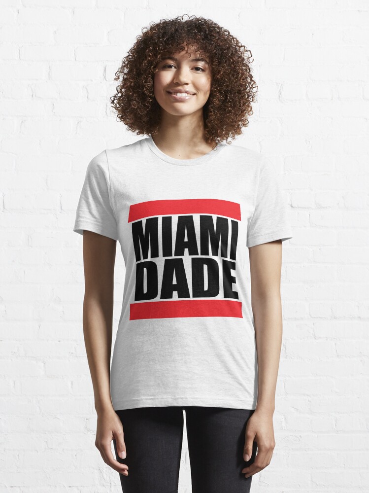305 T-Shirt Womens High Waisted Cafecito Miami Heat Vice