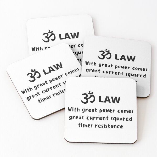 Item preview, Ohms Law Power Formula Engineering Design Merch designed and sold by EngineeringTees.