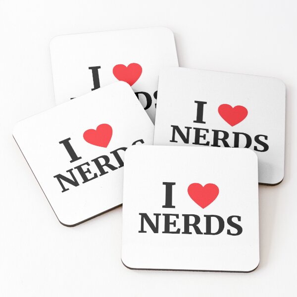 Item preview, I Love Nerds Heart  designed and sold by Vanover Designs.